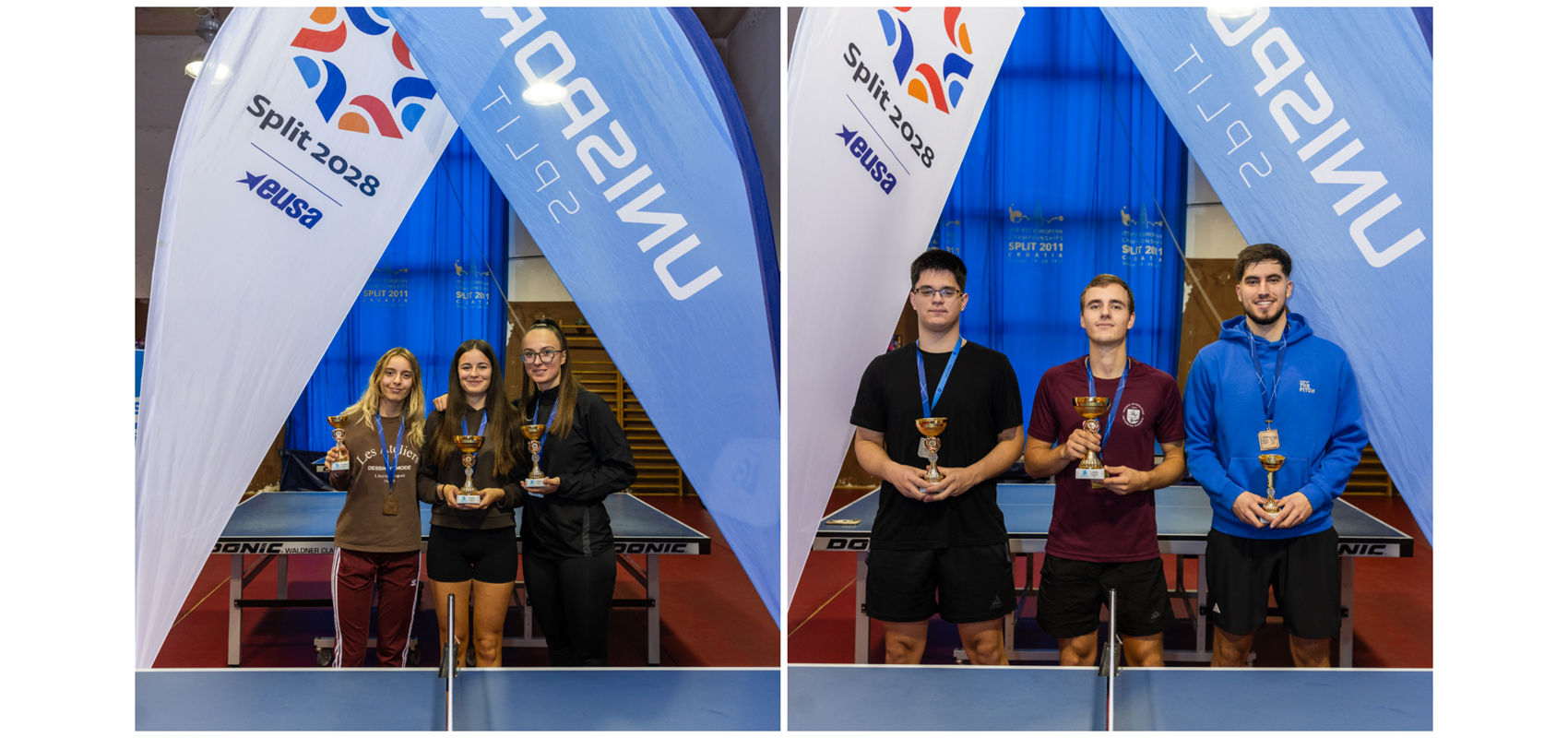 Najbrojnije sveučilišno natjecanje u stolnom tenisu do sada